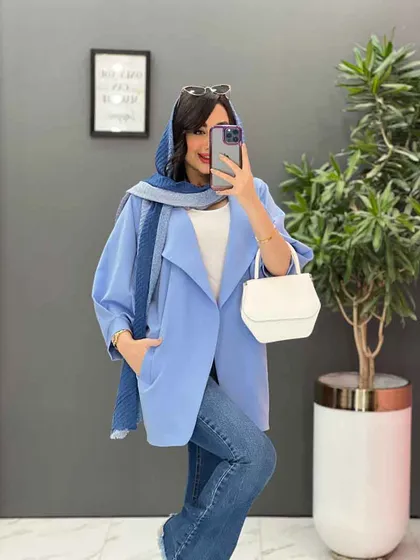 مانتو مازراتی کتی یقه آمریکایی