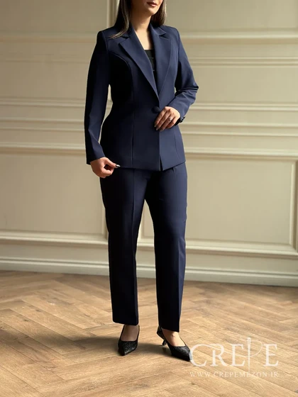 ست کت و شلوار یقه انگلیسی