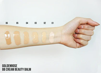 کرم بی‌بی صورت گلدن رز ,مدل Beauty Balm مناسب انواع پوست رنگ Natural شماره 03 حجم 30 میلی‌لیتر