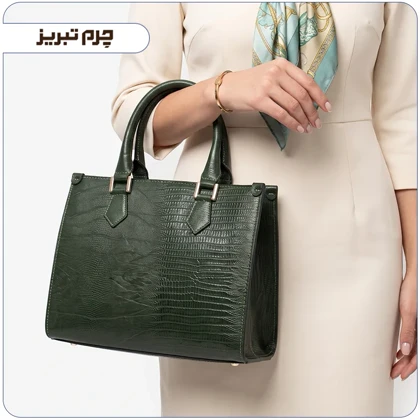 کیف چرم زنانه مجلسی شیک مدل GL134
