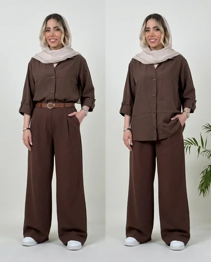 شومیز خنک زنانه مدل نوشه