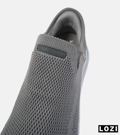 کفش کتانی طبی ورزشی طوسی SKECHERS Slip-Ins مدل 8857
