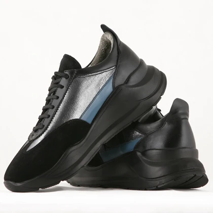 کفش روزمره زنانه چرم یلسان مدل دراج کد 625-GN