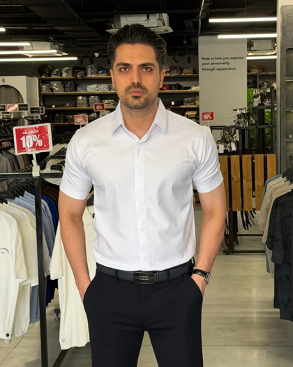 پیراهن شبرو استین کوتاه