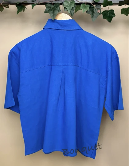 شومیز زارا آبی