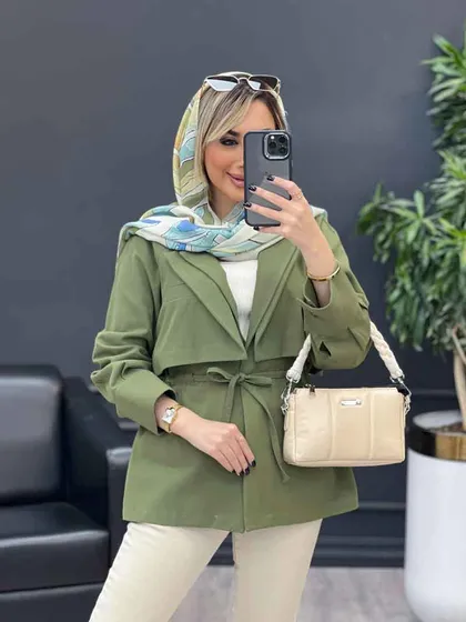 مانتو ژیله جیب نما