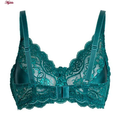 سوتین زنانه لین مدل تور استرج سبز کد 4680-614