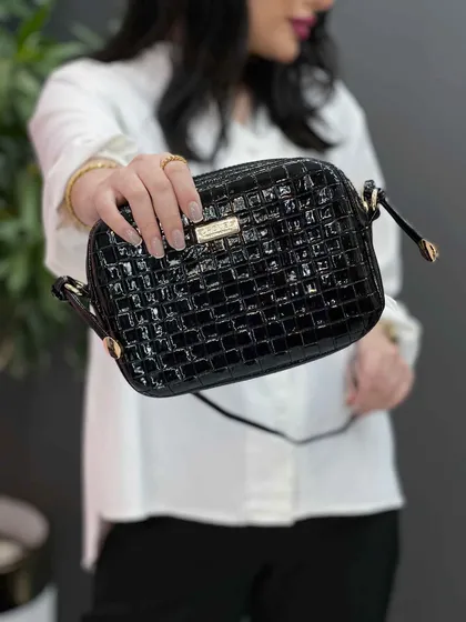 کیف طرح مربع بند گره‌ای