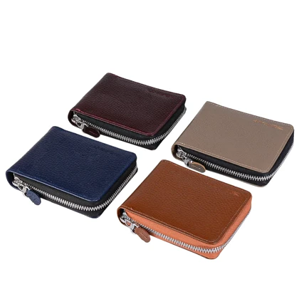 کیف پول چرم زیپ‌دار WA26