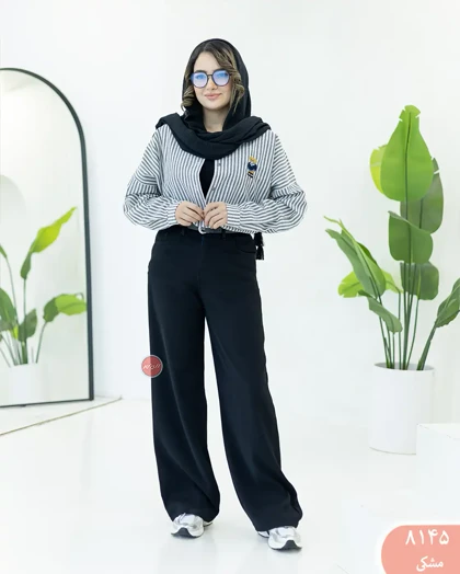 شلوار بگ سیلک 8145