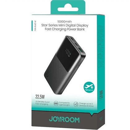پاور بانک 10000 جویروم Joyroom مدل JR-QP191 MINI توان 22.5 وات
