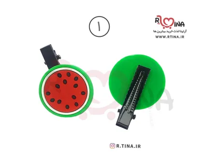 گیره انبری دخترانه مدل هندوانه مدل a1