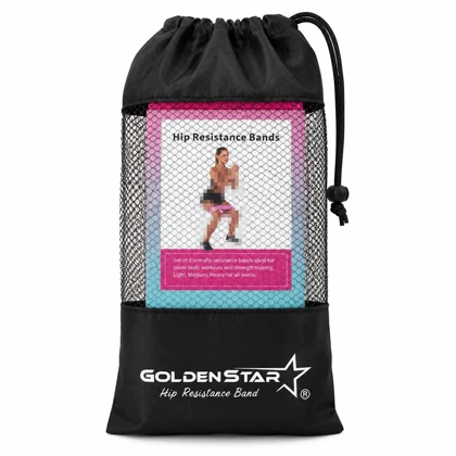 کش مقاومتی پا و باسن گلدن استار GoldenStar پک 3 عددی