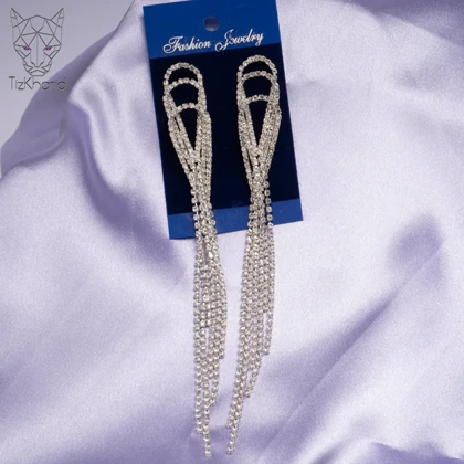 گوشواره جواهری تریپل آرک دایموند