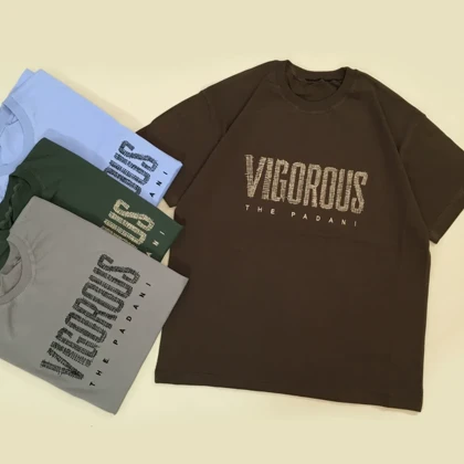 تیشرت تک پسرانه VIGOROUS سایز 60 و 65