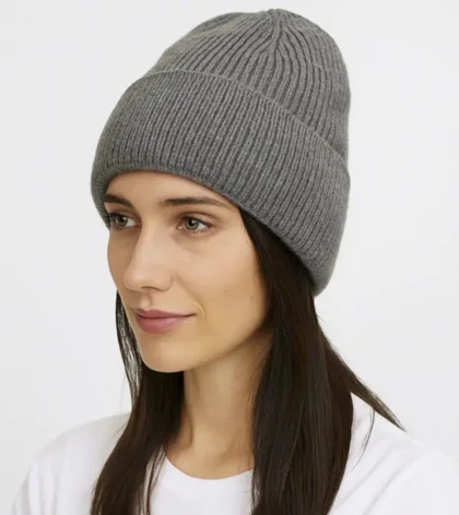 کلاه بافت ساده