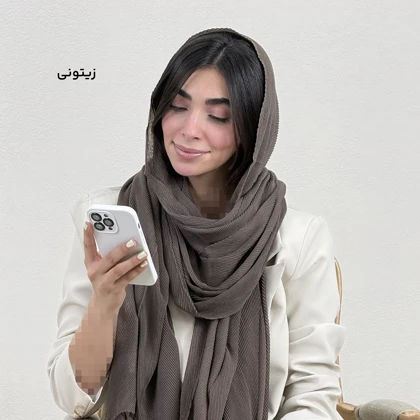 شال زنانه پلیسه برشکا | آی بولک