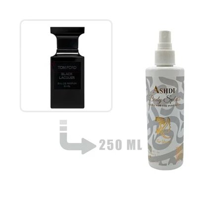 بادی اسپلش عطر ادکلن تام فورد بلک لاکر مردانه و زنانه 250 میل Tom Ford Black Lacquer 250ml