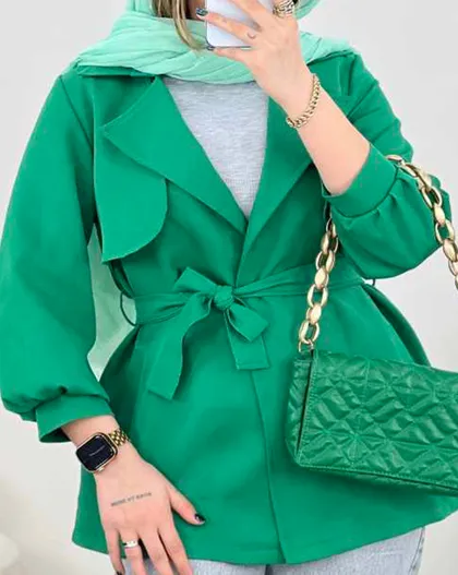 مانتو عروسکی ژیله دار(57)کد3283