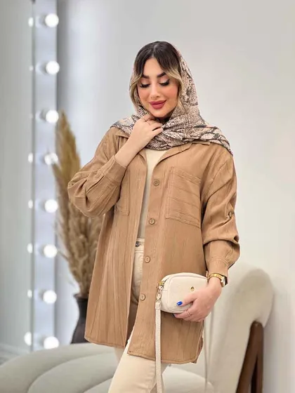 مانتو دو جیب لارا