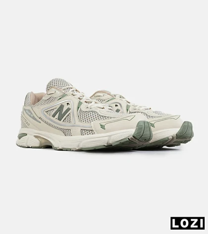 کفش کتانی بزرگ پا کرم سبز NEW BALANCE 1064 V.2 مدل 7619