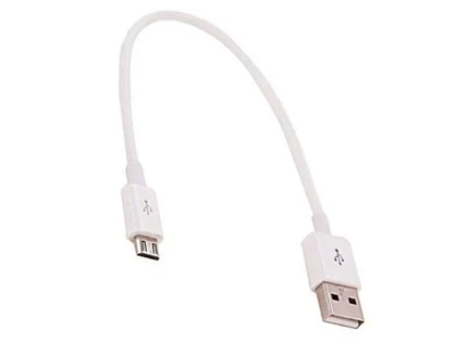 کابل شارژ کوتاه اصلی میکرویواس‌بی سامسونگ Samsung Micro usb 20CM