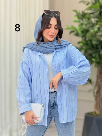 شومیز طرح دار دایانا