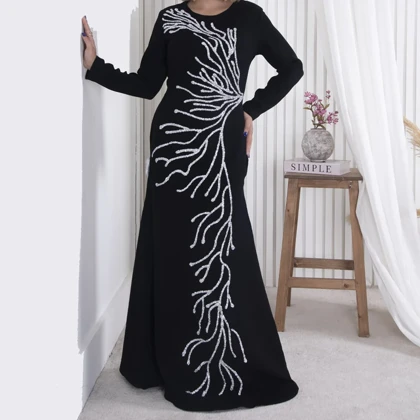 پیراهن مجلسی نگین صاعقه V&E