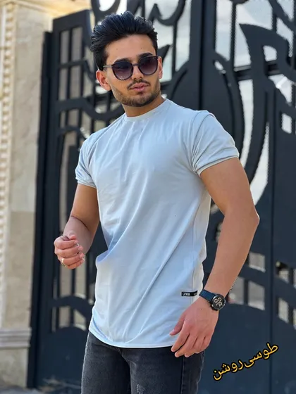 تیشرت ساده نخ پنبه زارا