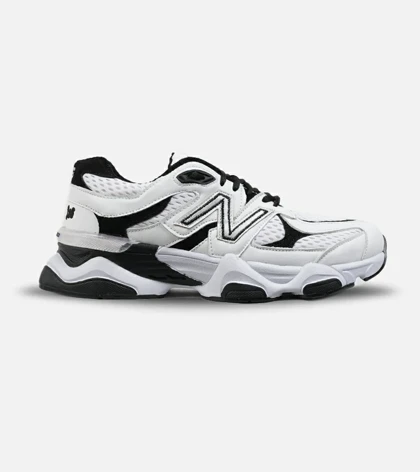 کفش کتانی مردانه و زنانه سفید مشکی NEW BALANCE 9060