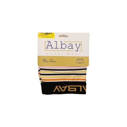 شورت نیم پا مردانه طرحدار Albay کد 125