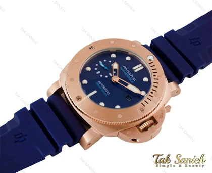 ساعت پنرای Submersible مردانه اتوماتیک سرمه ای Panerai-4027-G