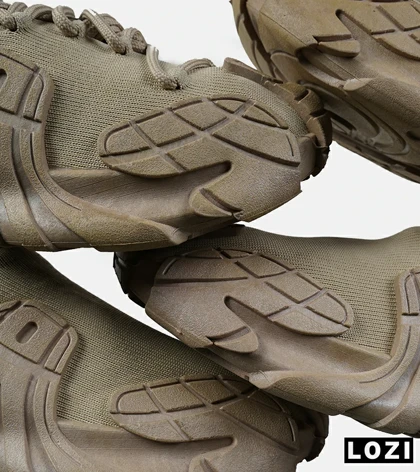 کفش کتانی مردانه کرم BALENCIAGA مدل 7491