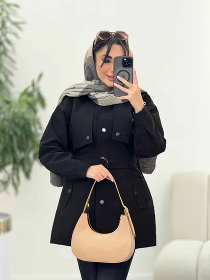 بارانی ژیله دار سپیدار