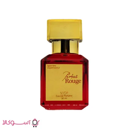 ادوپرفیوم زنانه اسکوپ مدل perfect rouge پرفکت رژ حجم 30 میل