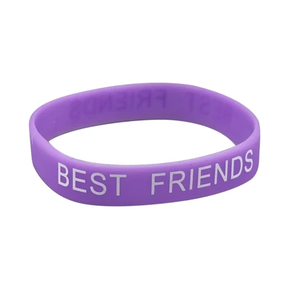 دستبند ورزشی سیلیکونی Best Friends مدل 50140