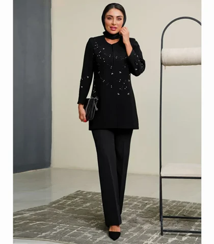 کت سنگ‌دوزی زنانه کد 539