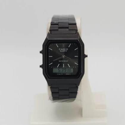 ساعت مچی مردانه کاسیو نوستالژی Casio AQ-230 دوزمانه کلاسیک