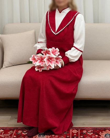 ست دو تیکه سارافون شومیز حنانه