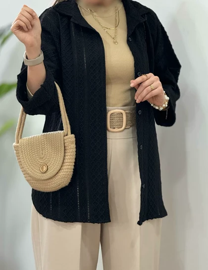 تونیک مانتویی سوزندوزی مراکشی 4 کد 2477