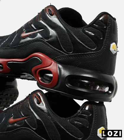 کفش کتانی مردانه و زنانه مشکی قرمز NIKE AirMax Plus TN Ultra