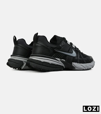 کفش کتانی مردانه و زنانه مشکی طوسی Nike Cushlon V2K مدل 8610