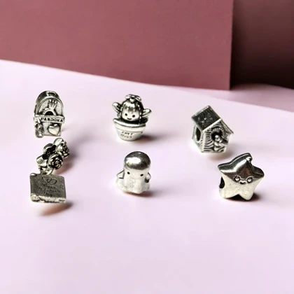چارم دستبند پاندورا سری silver