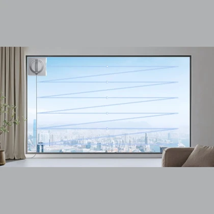 ربات شیشه پاک کن اکووکس ECOVACS مدل WG852-11 با مسیریابی هوشمند