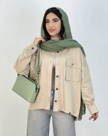 شومیز کتان نیلو(51)کد:4702