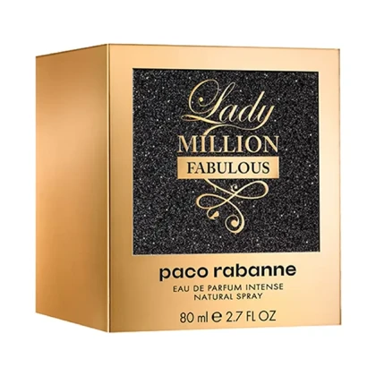 ادو پرفیوم زنانه پاکو رابان Lady Million Fabulous حجم80ml