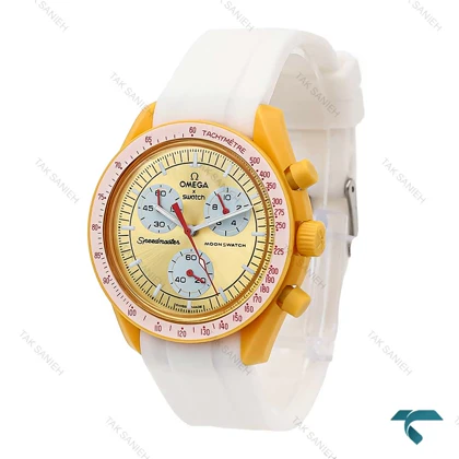 ساعت امگا سواچ بند رابر ماموریت به خورشید Swatch-6349-U