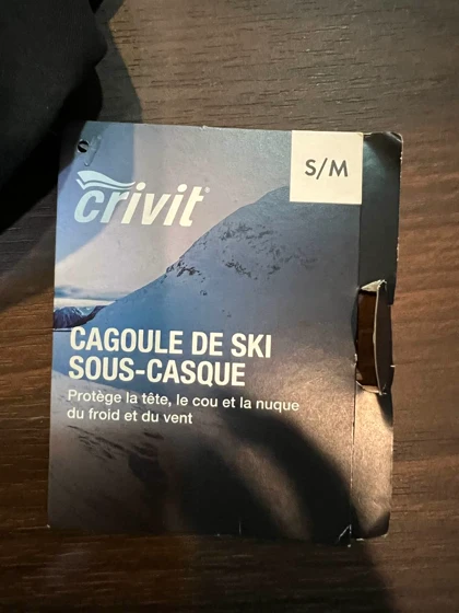 کلاه طوفان بیس لایرCRIVIT