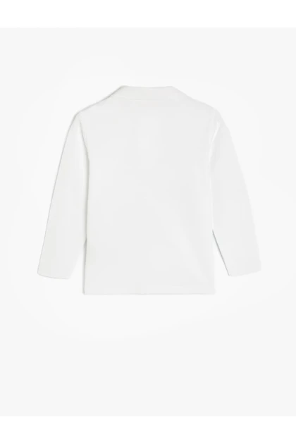 تیشرت یقه پولو بچگانه اورجینال کوتون koton