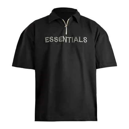 تیشرت یقه دار اسپرت مدل SPL-4A008 مشکی